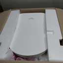 COWAY Bidetmega 500S Electronic Bidet Toilet Seat with Instantaneous Water Heating, Heated Seat and Dryer, Auto Open and Close Lid, Night Light, Deodorizer, Stainless Nozzle, Remote Control, Elongated