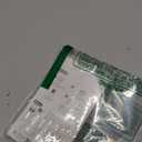 Almond Press on Nails Short Fake Nails Flower Glue on Nails Red Bean Paste Full Cover False Nails Press ons Glossy Acrylic Nails Artificial Stick on Nails for Women 24Pcs