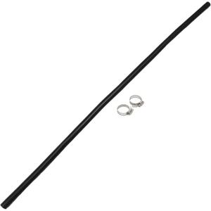 ACROPIX 22mm 7/8" Inch ID Straight Coupler Silicone Hose 1500mm 5FT Length Black 4-Ply Intercooler Heater Turbocharger Air Intake Pipe Radiator Coolant Tube