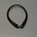 Neckband Bluetooth Headphones, Bluetooth 5.4 Wireless Headphones with Retractable Earbud, CVC8.0 Noise Cancelling, 18Hrs Playtime Stereo Headset (Black)