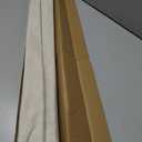 LazBlinds No Tools No Drill Cordless Roman Shades for Windows, Blackout Thermal Insulated UV Blocking Window Blinds, Room Darkening Fabric Blinds for Indoor Windows, 33'' W x 48'' H, Beige