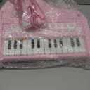 Love&Mini Pink Piano Toys for 1+Years Old Girls First Birthday Gifts Toddler Piano Music Toy Instruments with 24 Keys and Microphone