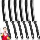 2 x Crevice Cleaning Brush, New Multifunctional Gap Cleaning Brush Tool, Bathroom Gap Brush, Grout Cleaner Brush Hard Bristle Crevice Cleaning Brush,6Pcs