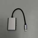 Lightning To 3.5mm Audio Adapter And Power Converter For Lightning Tip