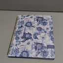 Planner 2026-2027, Academic Year Monthly and Weekly Calendar Planner, Jul 2026 - Jun 2027, Hardcover Teacher Student Planning Agenda book with Tabs, Perfect for School Office Supplies, 8.5" x 11" - Blue Floral