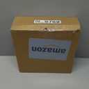 Magnetic Lint Bin for Laundry Room - Dryer Lint Bin with Lid - Wooden Lint Holder, Magnetic Lint Trash Can, Rustic Lint Box - Modern Farmhouse Laundry Room Decor, White