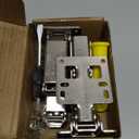 2-Pack Hidden Hinges - 170 Degree Soft Close,Hydraulic Adjustable Surface Mount Cabinet Hinges, Concealed Cabinet Hinges for Frameless Doors