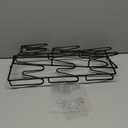 2 Pack Pot Lid Organizer Rack, 6-Tier Pot Lids Holder for Cabinet Door/Wall, No Drilling Adhesive Wall/Door Mounted Rustproof Pot and Pan Cover for Kitchen Storage, Classic Black