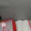 Simplify Holiday Light Organizer Box | Holds 500 Lights | Christmas Storage | Tree String Lights | 5 Divider Reels | Collapsible | Ultra Zip | Red (1 Pack)