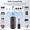 Aokeo Wireless Microphone Headset, UHF Wireless Headset Mic System, 160ft Range