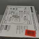 Broan-NuTone AE110LK Bathroom Exhaust Fan with Light, Easy Install, ENERGY STAR Certified, Powerful 110 CFM, Quiet 1.0 Sones, White