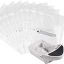100 Count Waste Drawer Liners Bags Compatible with Litter R-obot 4 Waste Bags Cat Robot Litter Bags for most Litter Box Robot Models, 9-11 Gallons Litter Box Liners