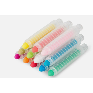 LVYOALIN Dustless Chalk for Kids,Nontoxic 12 Colored Sidewalk Chalk With Holder for Kids, Washable Toddlers Chalks for Blackboard Drawing Writingchristmas Gifts For Grandkids