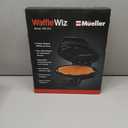 Mueller Heart 5 Waffle Maker, Waffle Iron, Adjustable Browning Control & Nonstick, Cool Touch Handle, Easy to Clean, Small Kitchen Appliances