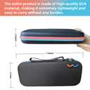 YJHAOHUO Multifunctional Accessory Case for Nintendo Switch 2 (2025 Model) - Portable Hand-Strap Bag with 1 Screen Protector & 10 Game Card Slots, Ideal for Travel and Storage, Black