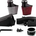Mishimoto MMAI-JLH-18S Performance Air Intake Compatible With Jeep Wrangler JL 2.0L, 2018+, w/ Oiled Filter