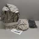 Boat Cover with Ratchet to Tighten The Hem,1200D Heavy Duty Boat Covers,17-19ft Hurricane-Proof Bass Boat Cover,100% Waterproof Bass Tracker Cover with Motor Cover for Trailer,Mooring,Gray (Length: 17'-19' Beam Width Up to: 96")