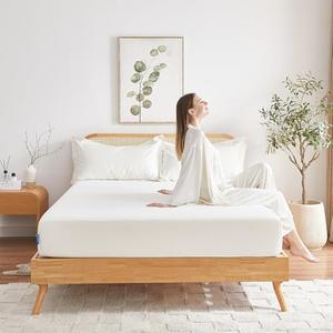 UACEO Full Mattress, 8 Inch Memory Foam Mattress in a Box, Fiberglass Free Full Size Mattresses for Pressure & Pain Relief, Soft and Comfortable