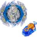 Battling Tops Burst Battle B-189 Guilty Longinus Kr MDS-2 Gyro Toys for Kids with B-184 Custom Bey Launcher