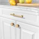 Asidrama 10 Pack 3.75 Inch(96mm) Champagne Bronze Cabinet pulls Kitchen Cabinet Handles, Cabinet Pulls Kitchen Cabinet Hardware for Cupboard Drawer Pulls