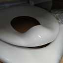 Jool Baby Quick Flip Toilet Seat with Built-in Potty & Splash Guard for Toddler Training, Slow Close (Elongated)