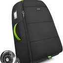 YOREPEK Padded Stroller Travel Bag with Wheels for Airplane Compatible with Nuna Mixx Next, UPPAbaby MINU V2 and MINU, Gate Check Stroller Bag with Inner Wheel Bag, Stroller Storage Bag