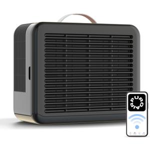 PuroAir Air Purifier 100i Smart HEPA Air Purifiers for Home Pets - Portable Small Air Purifier Filters up to 550 Ft of Pollutants, Smoke, Pollen, Dust - Room Air Purifiers for Bedroom, Baby, Office