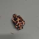 Leather Magnetic Sunglass Holder for Car Sun Visor, Cute Eyeglass Ticket Card Hanger Clip, Universal Auto Interior Accessories for SUV Pickup Truck Classic Leopard