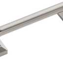 JoyRain 9" Multi-Function Safety Grab Bar | Wall-Mounted Support Handle for Shower, Bathtub, Toilet & Door (Stability Aid for Elderly & Disabled) (Brushed)