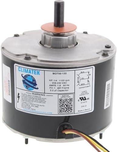 5KCP39FGS071S - ClimaTek Exact Replacement for GE Genteq 1/4 HP Fan Motor: Amazon.com: Tools & Home Improvement