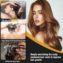 3 x Root Activator Hair Loss Thickening Shampoo for Hair Regrowth, Unisex, Natural Formula for Men and Women1 PCS