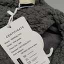 XMWEALTHY Cute Baby Items Newborn Plush Nursery Swaddle Blankets Soft Infant Girls Clothes Dark Grey