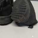 Work Shoes for Men Water-Repellent Kitchen Chef Tennis Shoes for Men Comfy Breathable Food Service Restaurant Sneakers All Black (10.5)