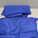 Navy Blue Tablecloths for 8 Foot Rectangle Tables, 2 Pack - 60x120 Inch - Washable Fabric Cloth Table Cloth, Reusable Polyester Table Covers for Wedding Party, Banquet, Independence Day