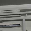 Standing Desk Converter Height Adjustable, Sit to Stand up Desk Riser Computer Workstation use in Laptop and Single Monitor Ergonomic Desktop Workstation for Home Office - White