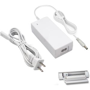 24V White Power Cord Compatible with Silhouette Cameo 5 4 3 2 1 SD Portrait Studio Electronic Cutting Tool Print Power Supply 24V AC Adapter Replacement for Silhouette Cameo 4 Charger