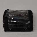 Legging Storage Bag Storage Hanger Can Holds 24 Leggings or Shirts Jeans Compartment Storage Hanger, Foldable Leggings Organizer Clothes Portable Closets Roll Holder (Black)