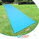 40FT Slip Lawn Water Slide, Giant Slip, Splash and Slide for Kids Teens and Adults - Summer Slip Water and Slides Heavy Duty for Outdoor Backyard Lawn Summer Party with 14 Stakes and 2 Bodyboards, X-Large