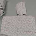 Comfort Spaces 100% Cotton Sheet Set Breathable, Lightweight, Soft with 14" Elastic Pocket Fits up to 16" Mattress, All Season Cozy Bedding, Matching Pillow Case, Queen Tabitha Purple 4 Piece