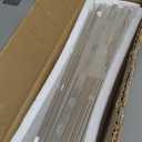 10 Pack Acrylic Sign Holder 8.5 x 11, Clear Double Side T Shape Acrylic Table Sign Stands for Display, Flyer Holder Paper Card Holder for Office Business Store Malls Restaurants