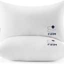 MIULEE 12x20 Throw Pillow Inserts Set of 2, Decorative Throw Pillows for Couch Sofa Bed, 100% Virgin Fiber Filling