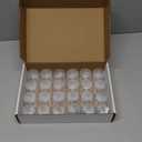 SupBri 24 Pack Flameless Tea Lights Battery Operated, Crystal LED Tealight, Votive Fake Candles for Valentines Wedding Decorations