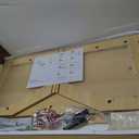 32" Wooden Hamster Cage, Chewproof Gerbil Cages and Habitats, Openable Top Roof Window with Silencing Pad, Guinea Pig Cage for Small Animals, Dwarf and Syrian Hamster, 32 x 16 x 16 Inched