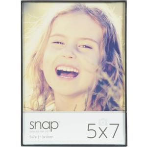 Snap 5x7 Front Loading Narrow Photo Frame, for Wall or Tabletop Display