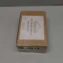 Ivory Rustic Textured Soy Pillar Candles, 2.8x3 in Natural Unscented Soy Wax Candles, 180 H Burn Time, Non-Toxic, 6 Pack Smokeless Dripless Hand-Poured Pillar Candle for Dinner, Wedding, Home