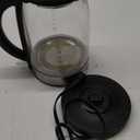 Cosori Electric Kettle, No Plastic Filter & Spout, 1.8Qt Tea Kettle & Hot Water Boiler For Coffee & Tea, Water Heater & Teapot, Automatic Shut Off, Borosilicate glass, Black, 1500W