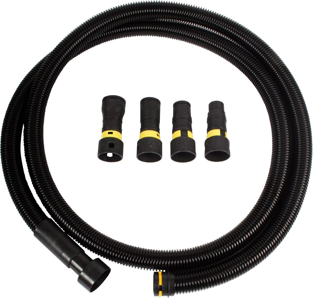 Cen-Tec Systems 95567 Antistatic Vacuum Hose and Adapter Set, Black
