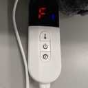 Electric Heated Throw Blanket - Faux Fur Sherpa 50"x60" Fast Heating Bed Blankets Throw with 6 Heating Levels & 4 Hours Auto Off, Over-Heat Protection ETL, Black