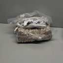 Homemate Heated Blanket Electric Throw - 50"x60" Heating Blanket Throw 1/2/4/6/8 Hours Auto-Off 10 Heat Levels Over-Heat Protection Soft Flannel Sherpa ETL Certification (Beige (Striped))