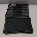 Supeasy 5 Trays Paper Organizer Letter Tray with Handle-Mesh Desk File Organizer, Paper Sorter Desk Organizer for Office, Home or School (Black)